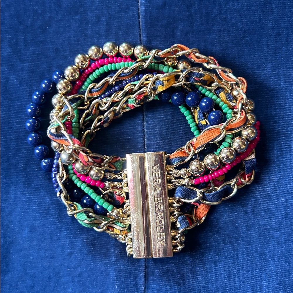 Vera Bradley Venetian Paisley Personality Boho Bracelet